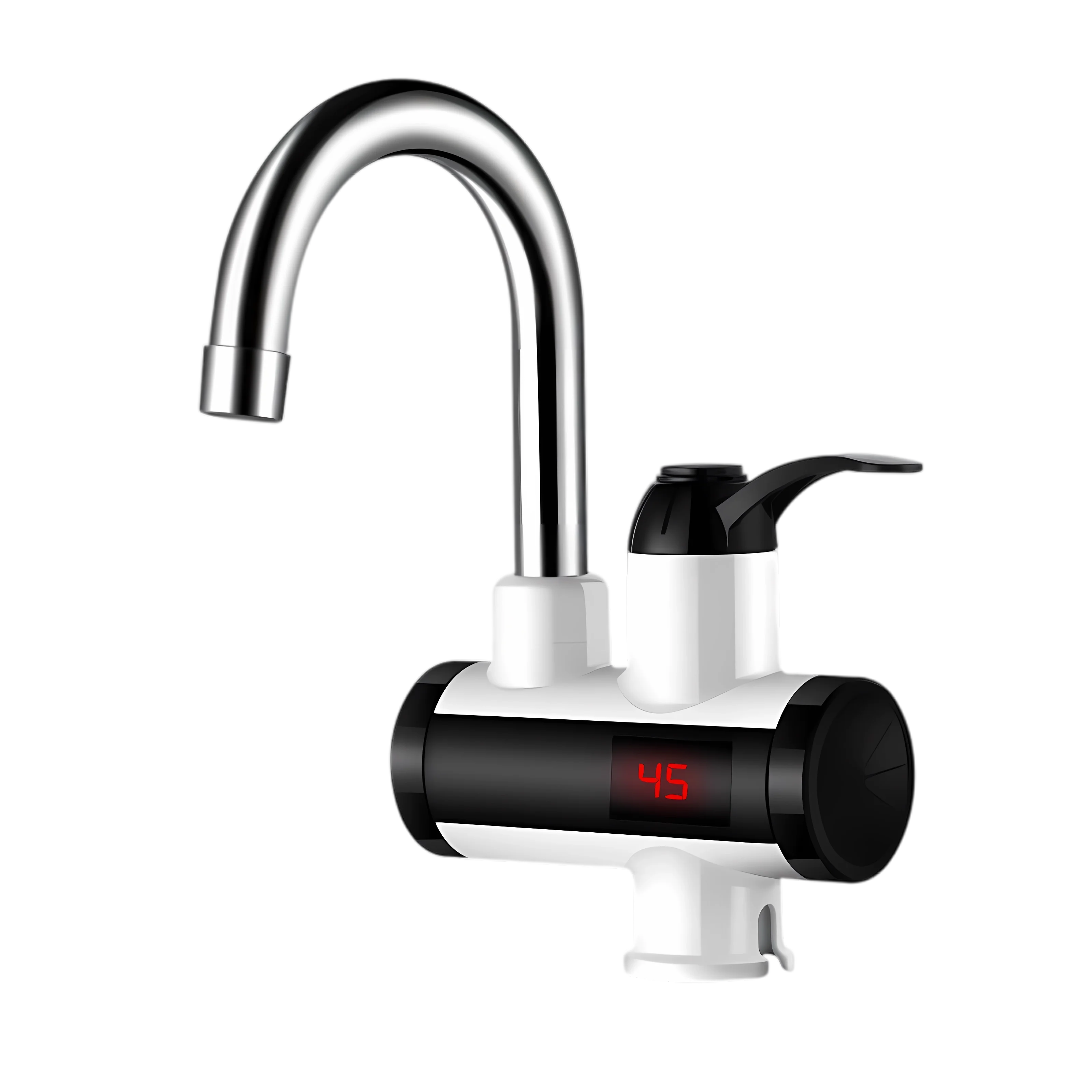 

Электрический водонагреватель 220 В, кухонный кран, безрезервуарный кран с мгновенным нагревом, проточный смеситель с подогревом, цифровой дисплей для под раковиной