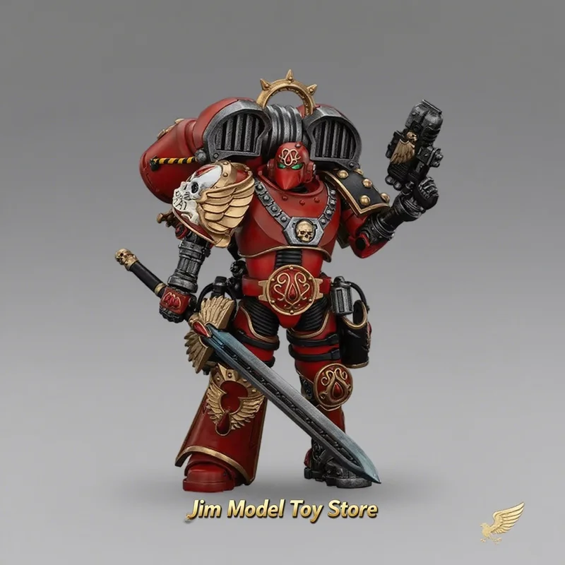 

Joy Toy 1/18 Warhammer The Horus Heresy Blood Angels Dominion Zephon Military Action Figure Desktop Ornament Doll Boy Toy Gift