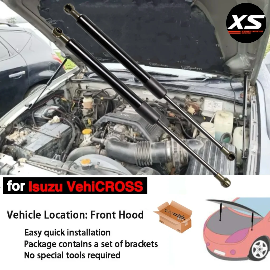 

Передние стойки капота для Isuzu VehiCROSS 1997-2001, модифицированная подъемная опора, амортизатор, демпфер, поршневой цилиндр, газовые пружинные стержни