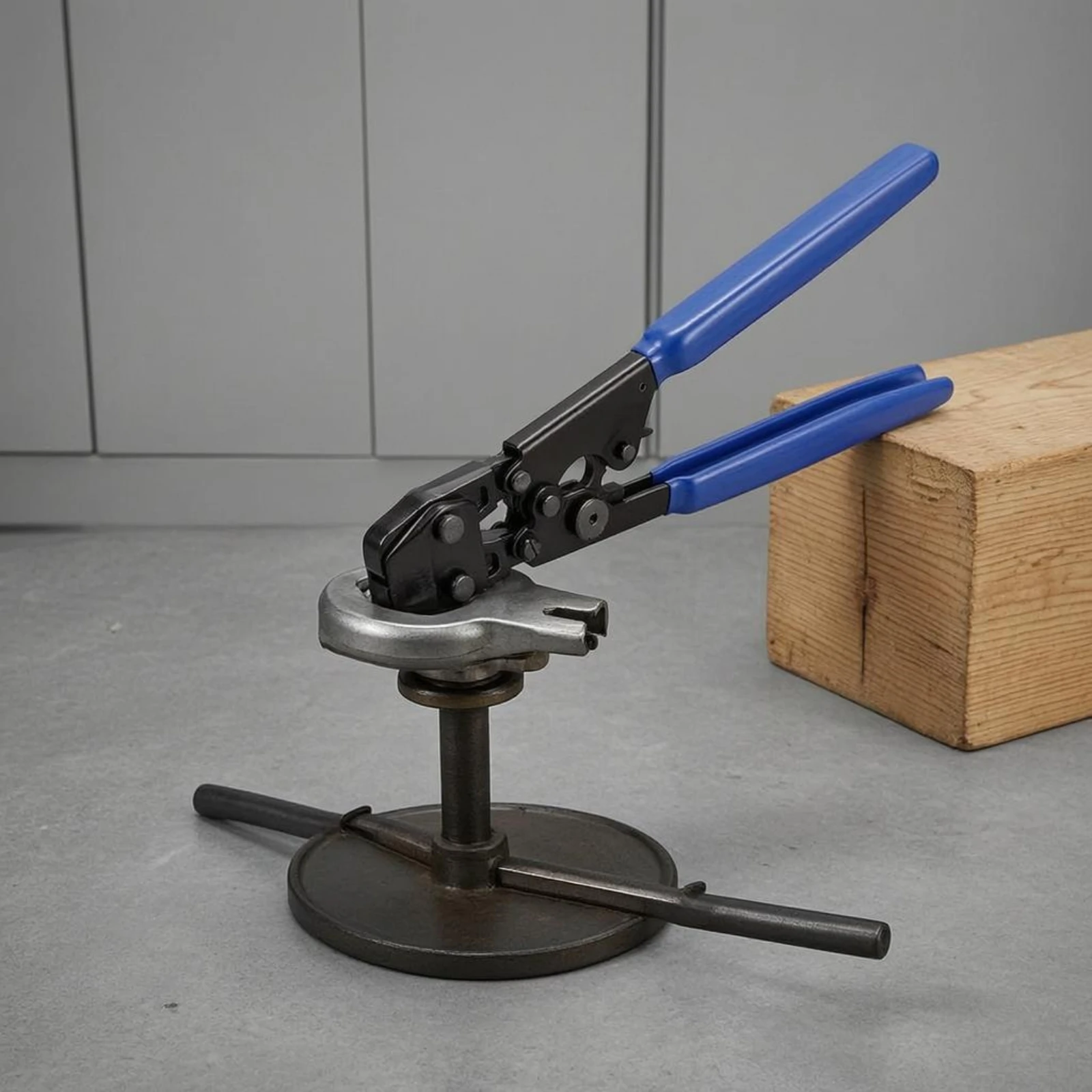 Clamp Crimping Plier Hinged Lever Clamp Installation Pliers Band Tightening Plier Compact Grippers Non-Slip Grip
