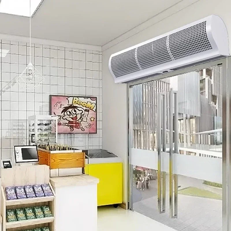 Air Curtain Machine Shopping Mall Air Curtain Machine Commercial Mute 0.9/1.2/1.5/1.8/2 Meters Remote Control Air Curtain
