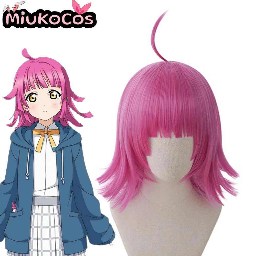 

В НАЛИЧИИ Парик для косплея Rina Tennoji MiukoCosplay Anime LoveLive! Косплей Nijigasaki High School Idol Club