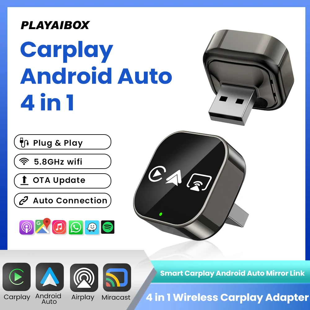 4-In-1 Wireless Car…