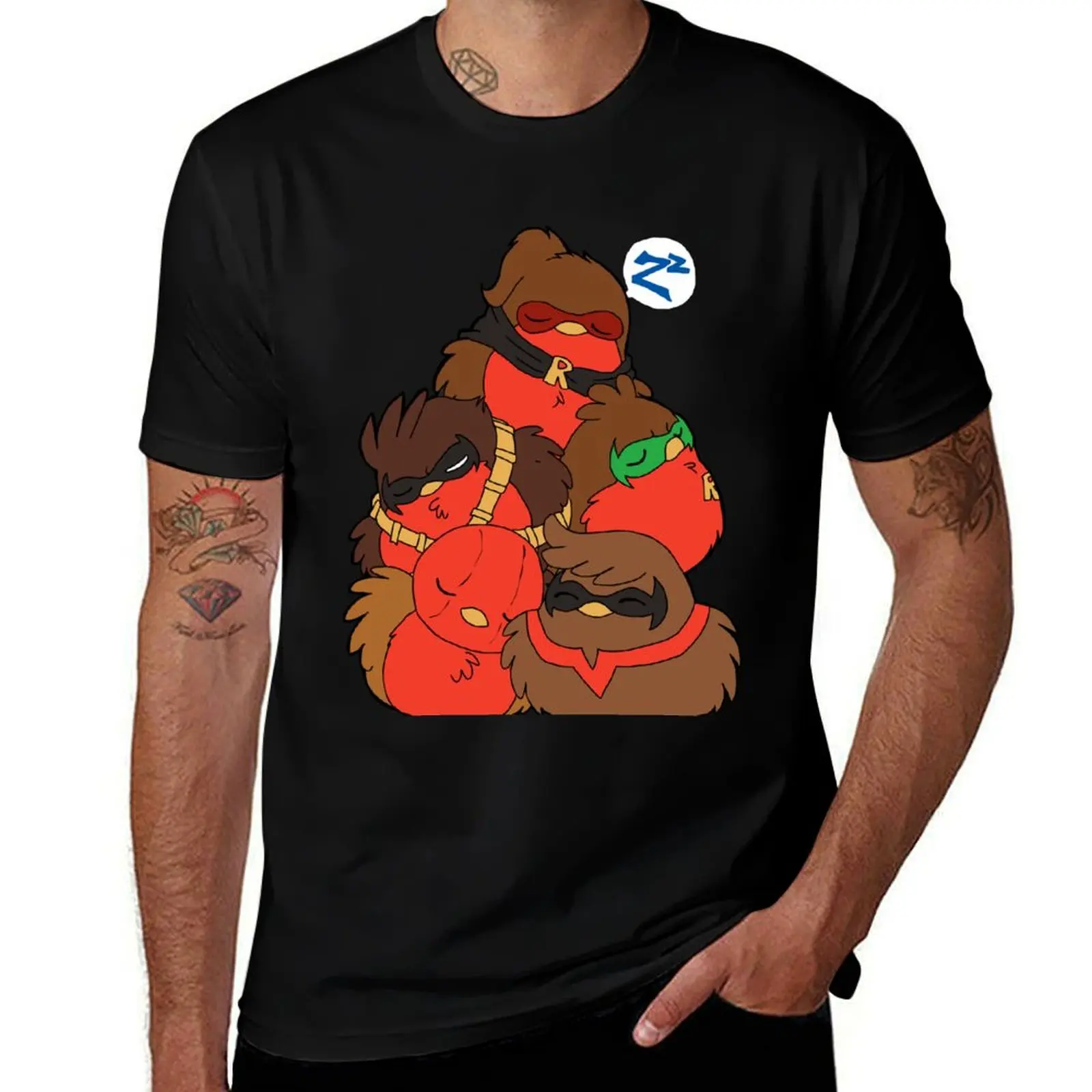Go!Robins! - A pile of Robins T-Shirt Halloween Casual T-Shirt