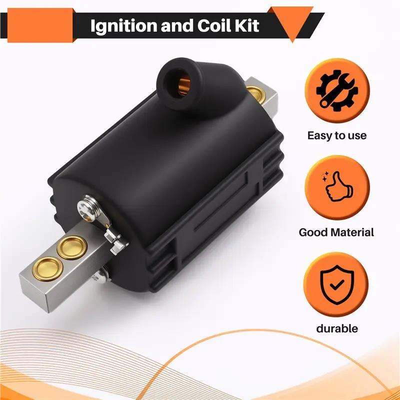 A33K-For -Davidson 1970-98 Dynatek DSK6-2 Points Repl Dyna S Single Fire Ignition& 2 Coils H-D