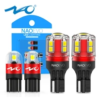 NAO T10 W5W W16W LED 2000Lm 6W T15 921 T16 luz de respaldo 5W5 WY5W 912 912 blanco Auto lámpara de marcha atrás accesorios de lámpara trasera