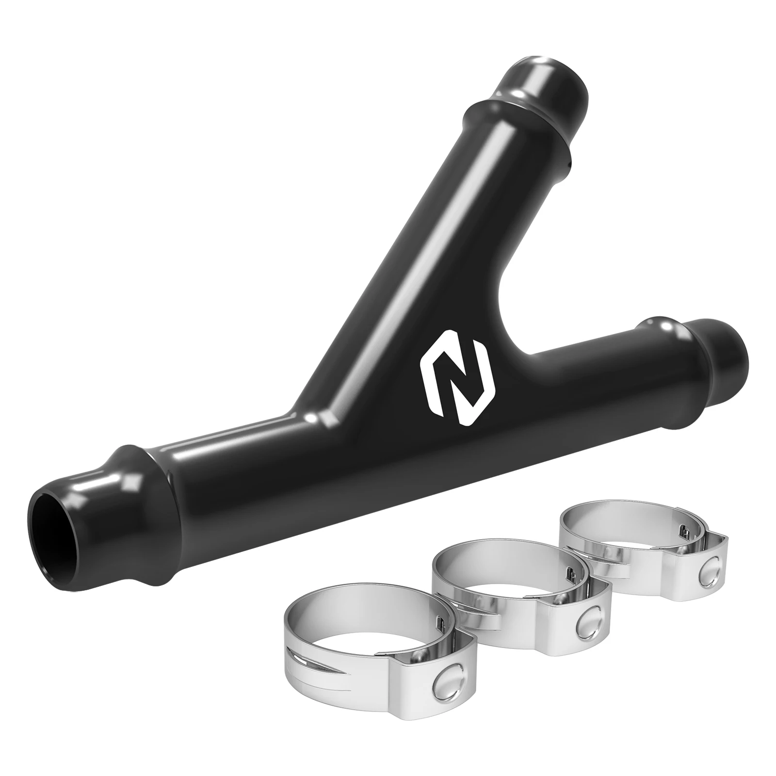 NICECNC Y-Verbindungsstück mit Schlauchklemmen für Can-Am Maverick X3 Outlander Commander Defender Aluminium UTV Zubehör – Detail 8