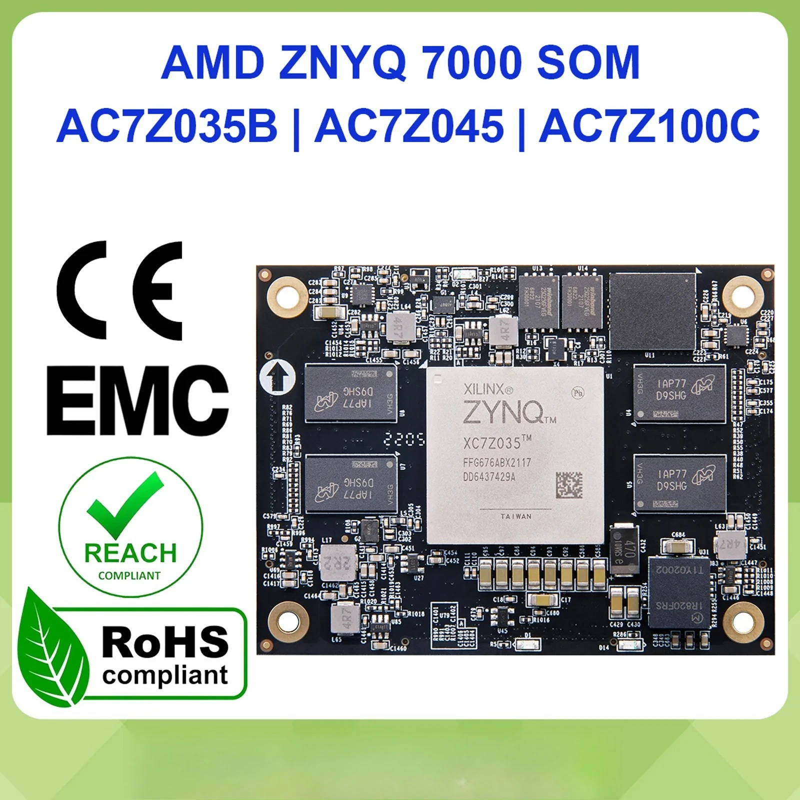 AC7Z035B AC7Z045 AC7Z100C FPGA System on Module AMD ZYNQ 7000 SoC XC7Z035 XC7Z045 XC7Z100