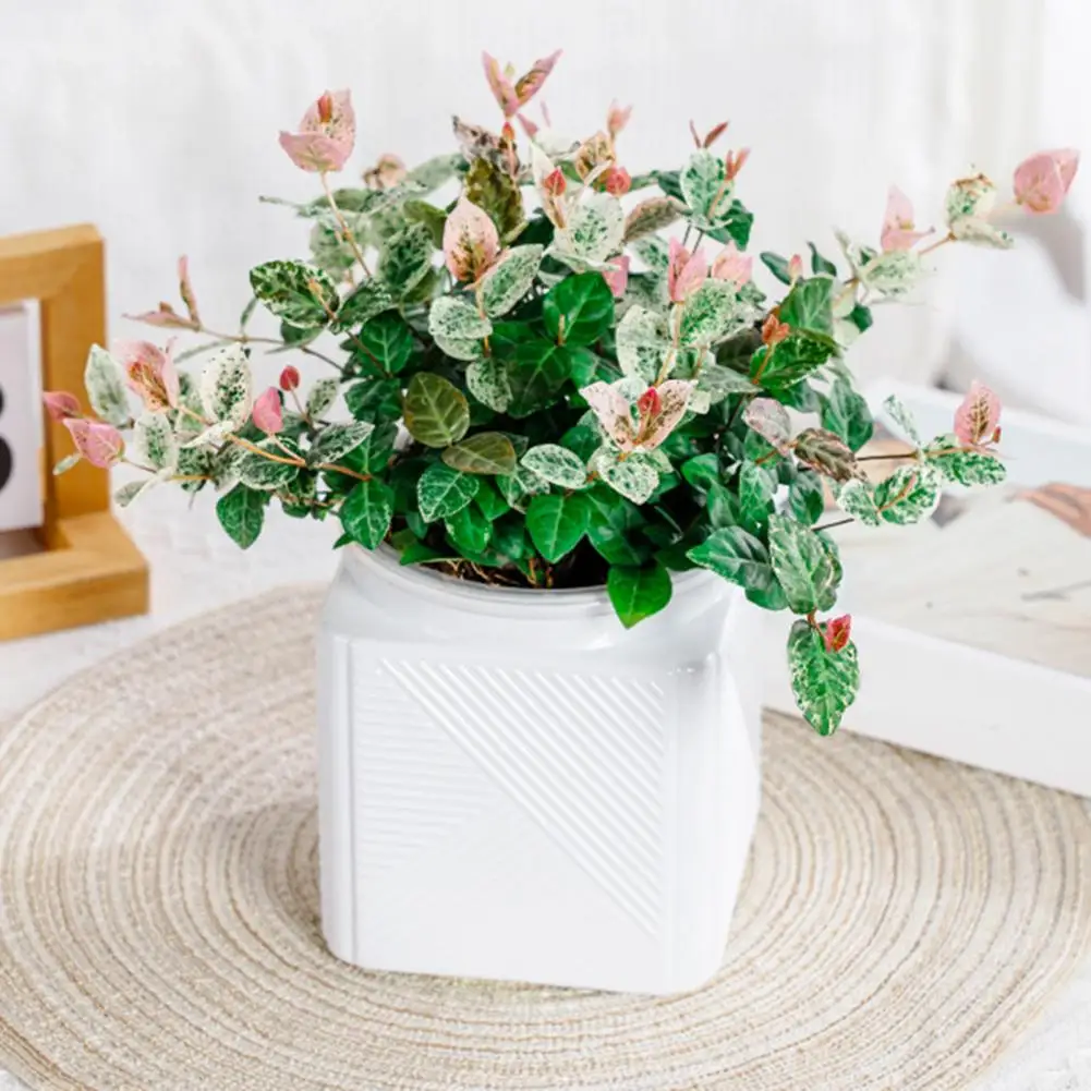 Self Watering Flowerpot Automatic Plant Pot Automatic Water-absorbing Flowerpot with Transparent Water Level for Indoor