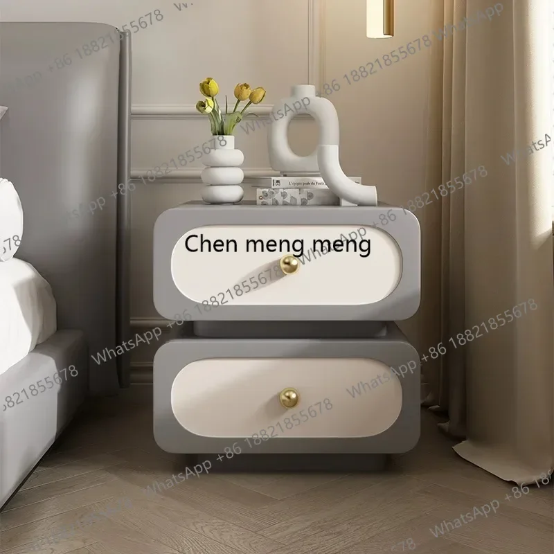 Narrow Nordic Unique Nightstands European Classic Space Saving Modern Nightstands Storage Design Mesitas De Noche Home Furniture