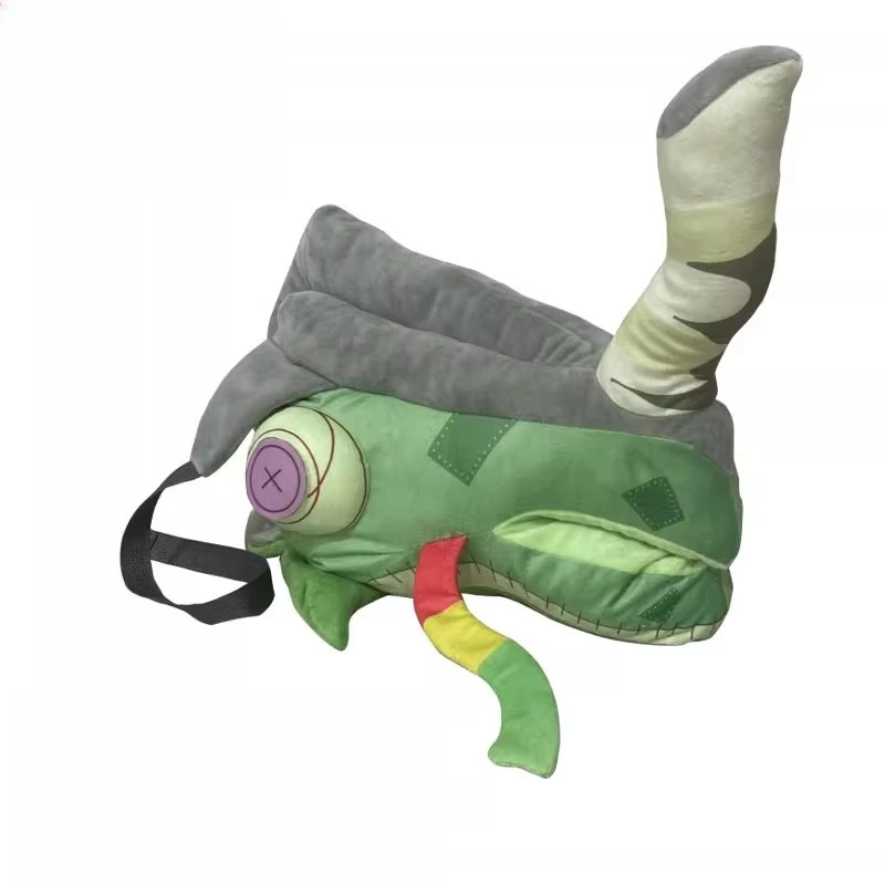 

Аниме игра Zelda Lizard Warrior головной убор плюшевая маска игрушки косплей реквизит вечерние маска подарок на Хэллоуин