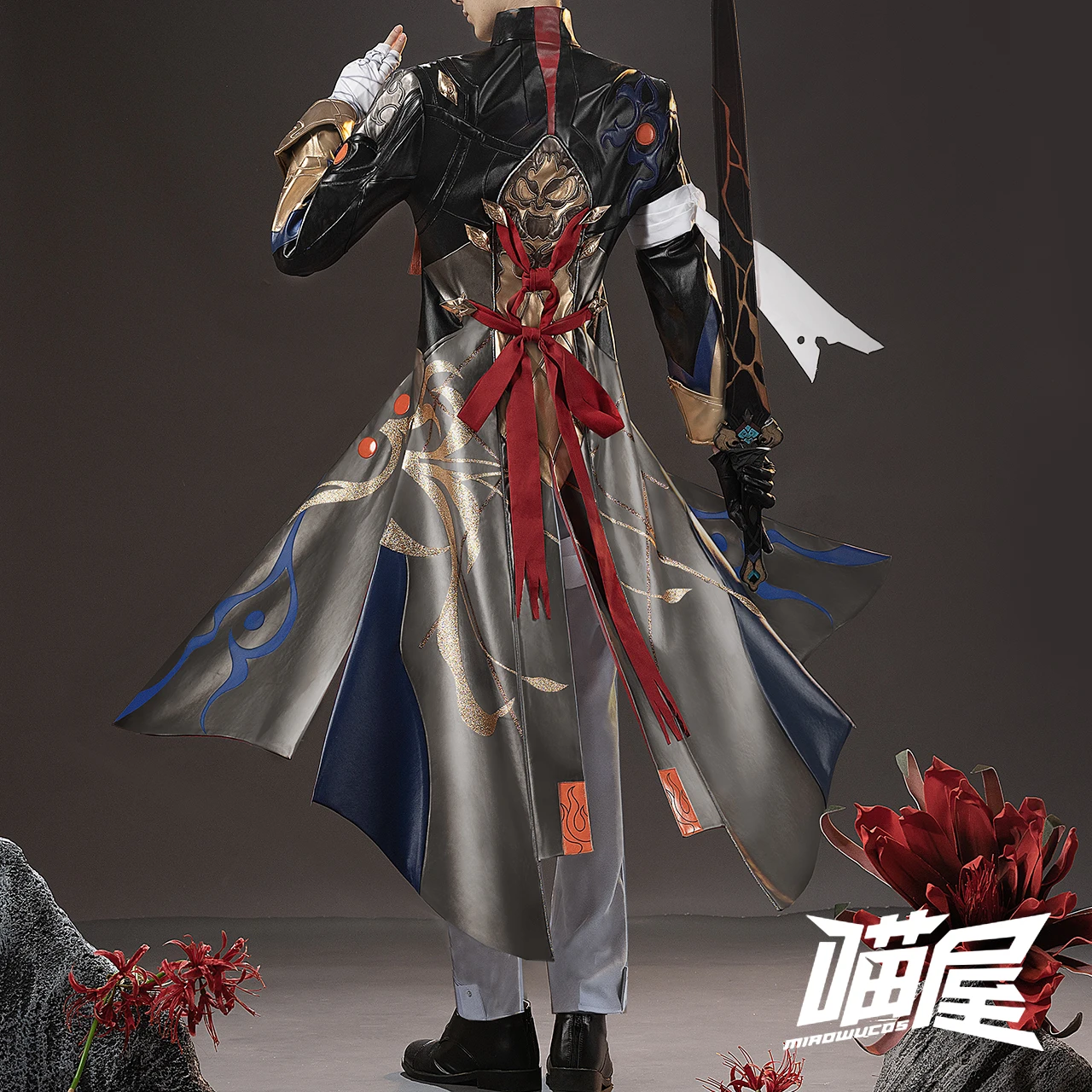 COS-KiKi Honkai: Star Rail Blade Game Suit Gorgeous Handsome Cosplay Costume Halloween Carnival Party Role Play Outfit Men