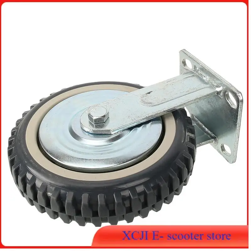 

8-Inch Gray Bee Fire Fixed Wheel - Dedicated for Dining Cars & Service Cars Wear-Resistant Load-Bearing Home Accessory