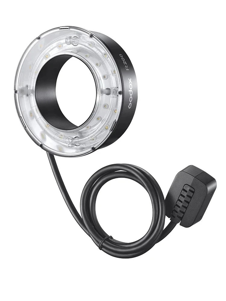 R200 200W LED Ring Light Speedlite Flash Light Head for  Canon Nikon Fuji Olympus   AD200 AD200Pro Flash