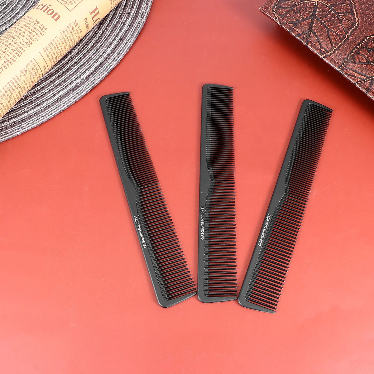 

HAPINARY набор расчесок с широкими зубьями для распутывания вьющихся волос, инструмент для ухода за эргономичной ручкой, массаж кожи головы