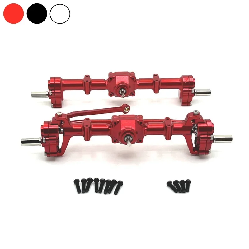 MN78 MN82 New MN99S MN98 Metal Front and Rear Portal Axle 1/12 RC Car Upgrade Parts Accessories