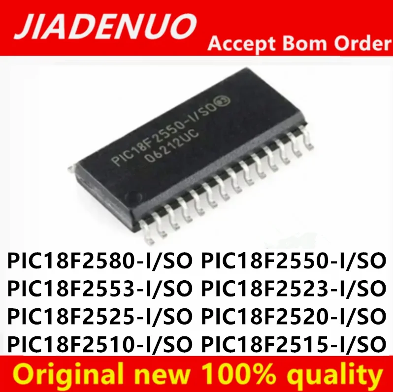 PIC18F2550-I/SO PIC18F2580-I/SO  PIC18F2553-I/SO PIC18F2523-I/SO PIC18F2525-I/SO PIC18F2520-I/SO PIC18F2510-I/SO PIC18F2515-I/SO