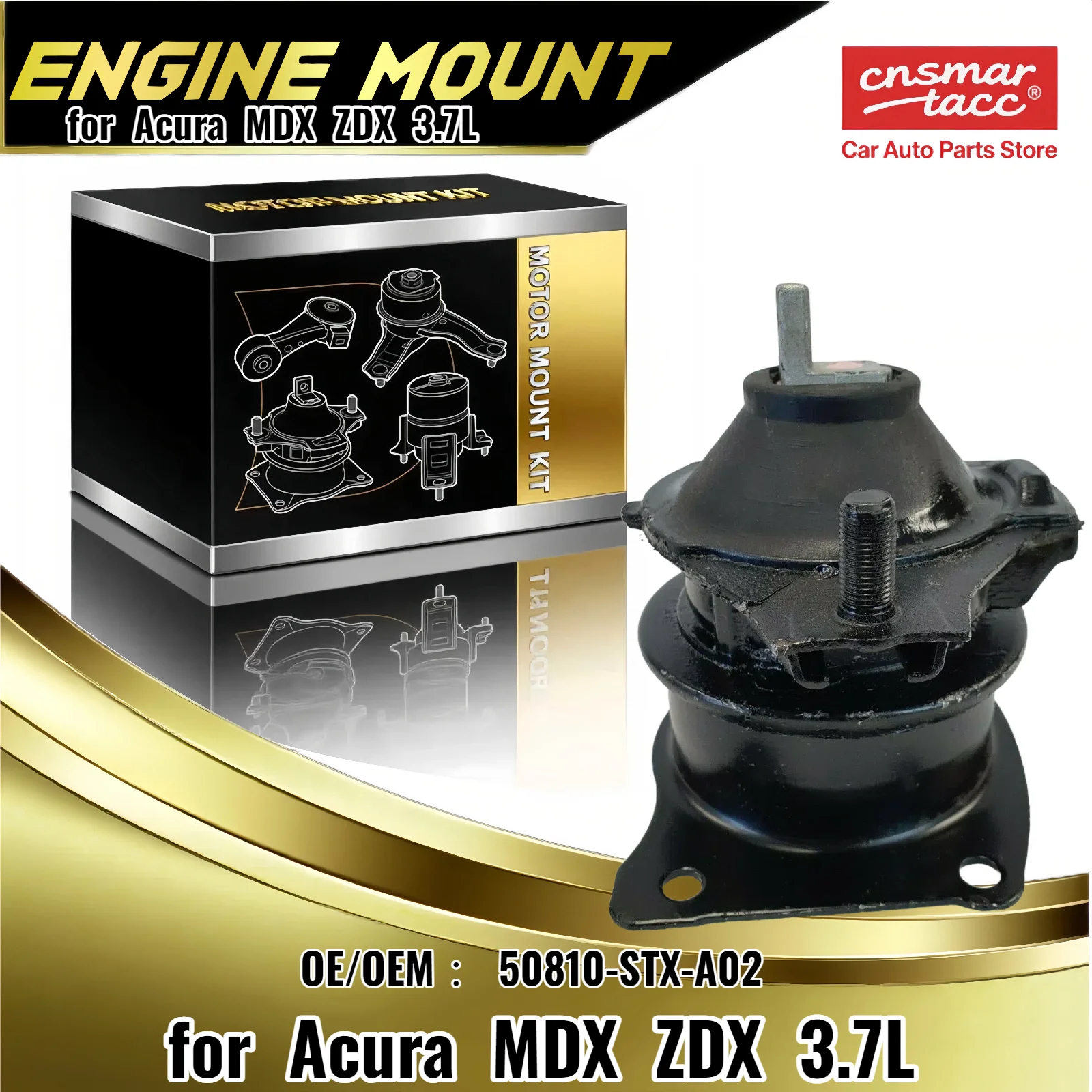 

Hydraulic Rear Engine Motor Mount 9799 Fit Acura MDX ZDX 3.7L | Compatible with A4526HY EM-7229 50810-STX-A02