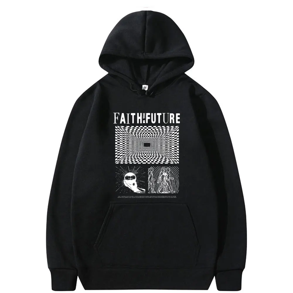 

New Faith in The Future Concert Hoodie Unisex Oversized Streetwear Male Fleece Cotton Sweatshirt Men's Hip Hop Vintage Hoodies