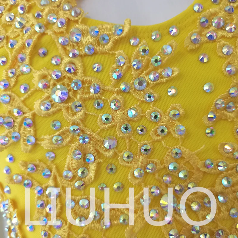 LIUHUO Lyrical Dancing Dress for Performance Color Pole Skirt Factory Customize