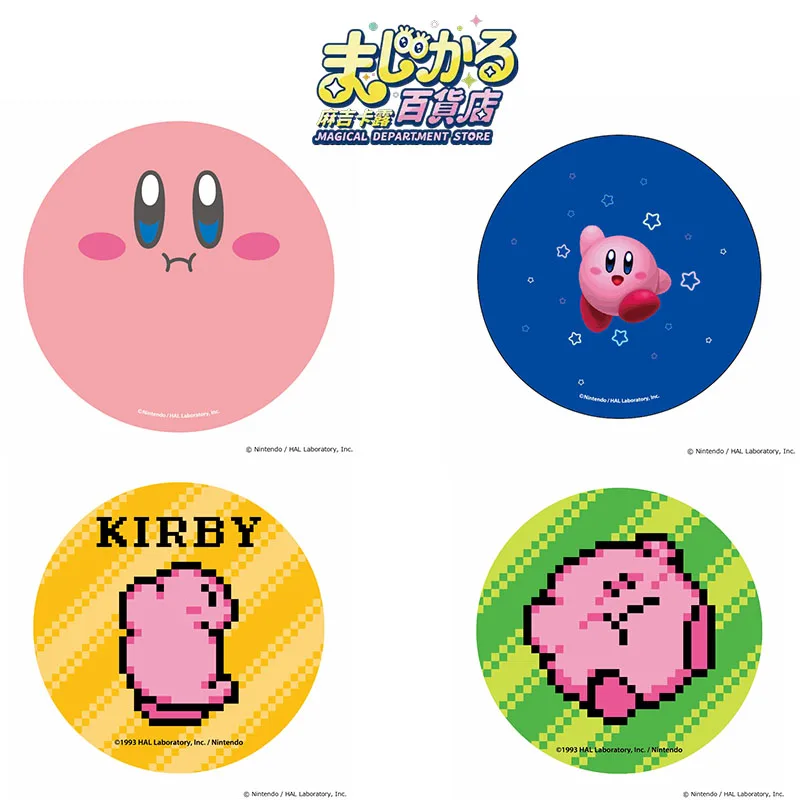 

Оригинальный голографический динамический значок Kirby от Magical Department Store: коллекционный мерч по аниме и играм, подарок