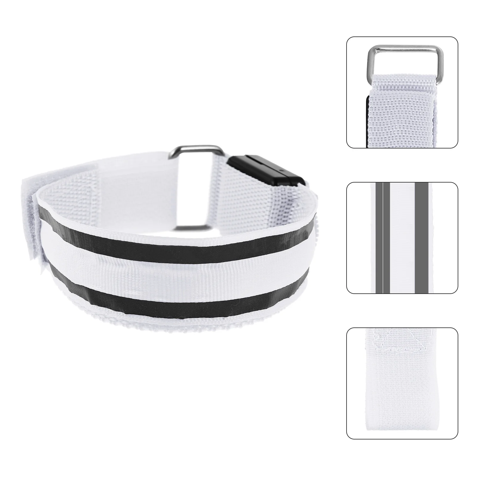 

Led Glowing Armband For Night Running Cycling Outdoor Safety Flashing Luminous Bracelet Waterproof Durable Signal Lamp For