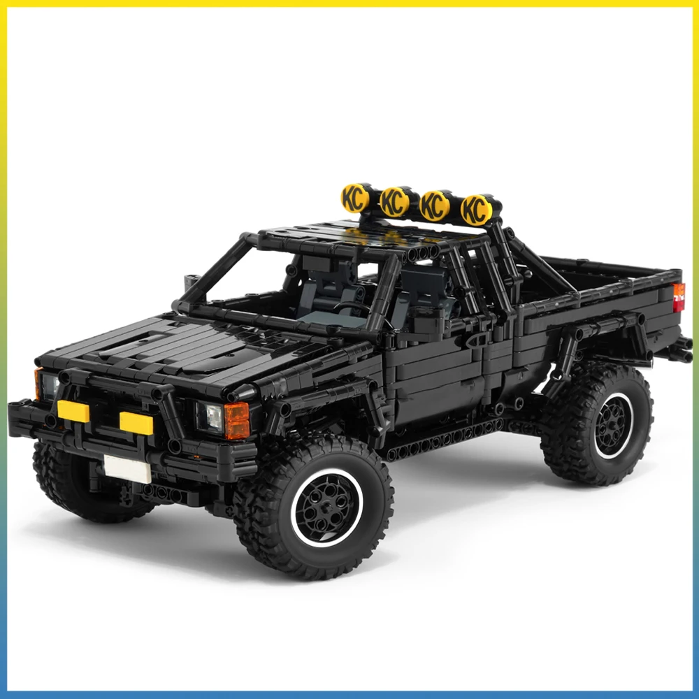 

NEW 1472pcs MOC Back To The Future Series 4x4 SR5 Xtracab Truck Hilux Pickup Model Creative Children Toy Gift Technology Blocks