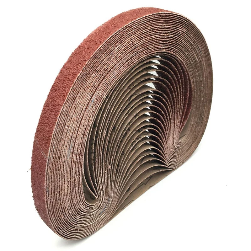 24 Pcs 1X30 Inch Aluminum Oxide Sanding Belts Heavy Duty Sanding Belts Multipurpose Abrasive Belts For Belt Sander