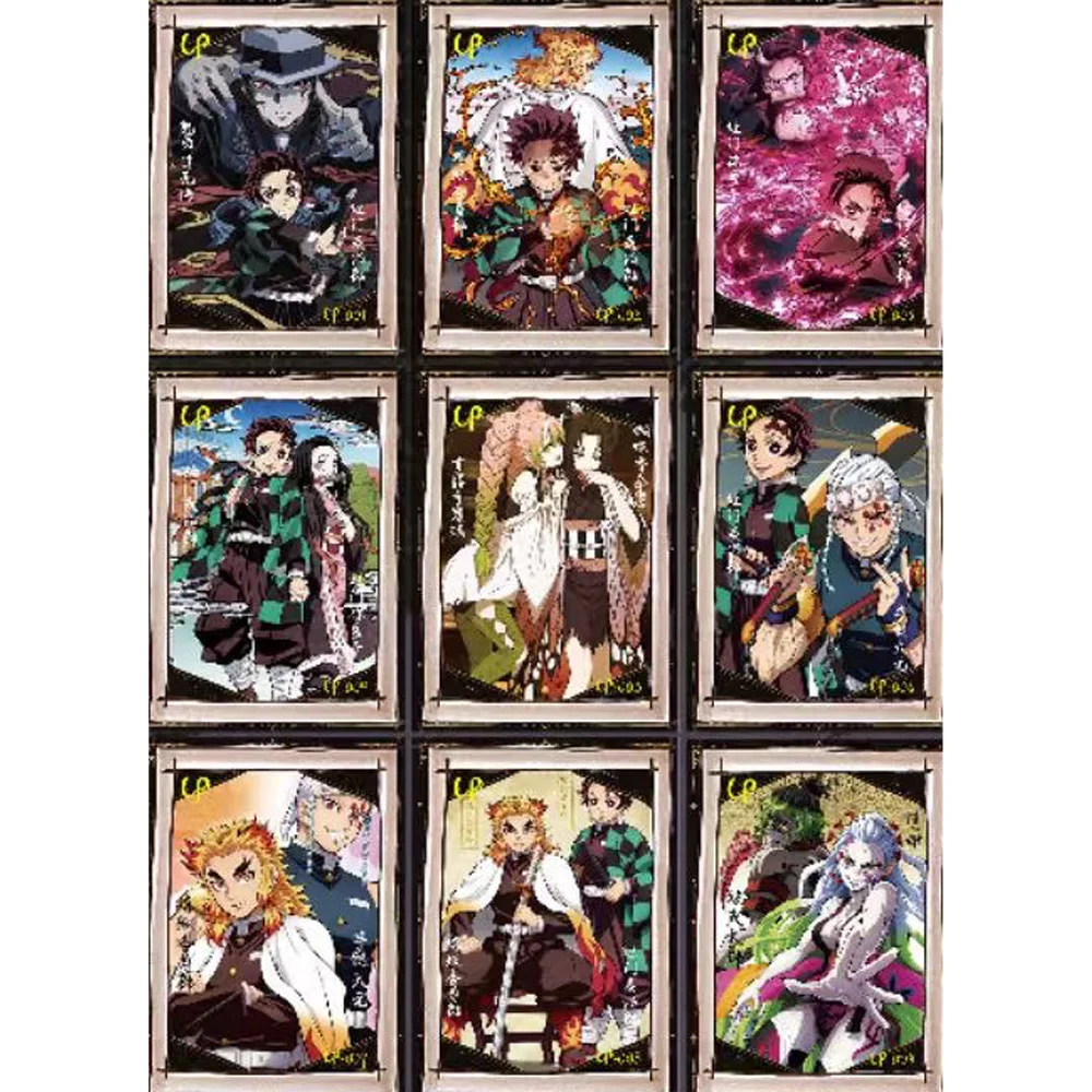 Wholesale Discount Case Beika Demon Slayer Collection Cards Anime Figure Rare Collectible Card Jigsaw Card Kids Gift Toy