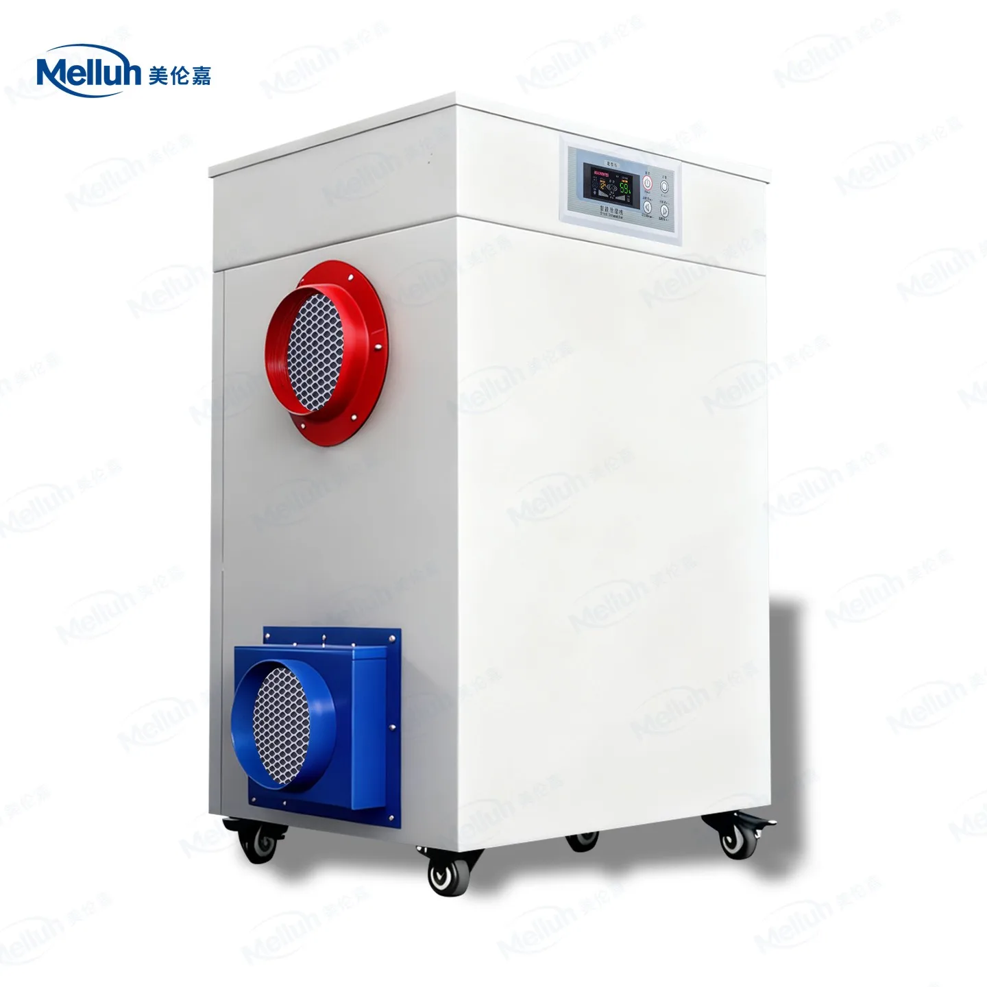 MEILLUN OEM Brand New Industrial Dehumidifier Electric Power Source 90L Capacity 380V Voltage Digital Display Water Air Cooling
