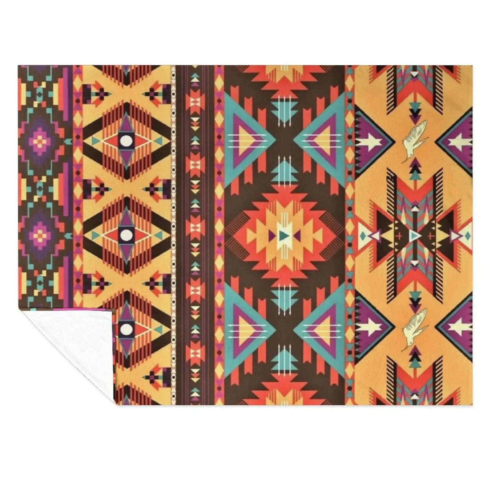 

African style Design Print Patchwork Kitenge Ankara Nigeria. Throw Blanket decorative Cute For Baby Quilt Blankets