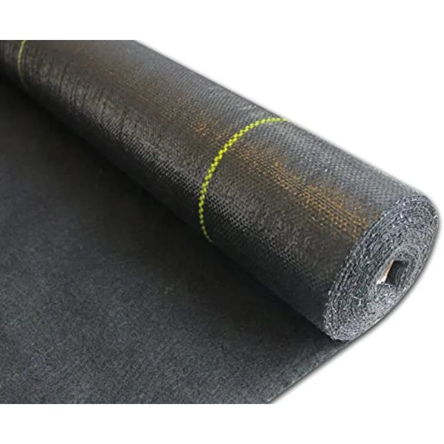 

Farm Plastic Supply - 5oz Woven Landscape Fabric Heavy Duty - 6' x 250' - Commercial Grade UV Resistant Landscape Fabric Woven