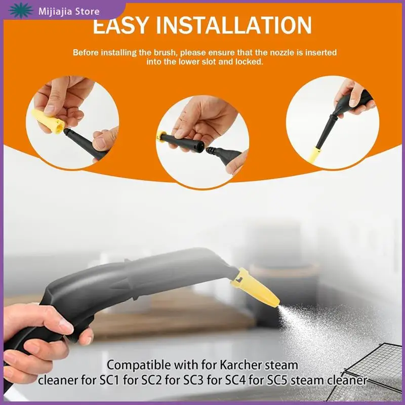 Набор аксессуаров для насадок щетки для Karcher SC1 SC2 SC3 SC4 SC5 SC7 CTK10 CTK20, щетки для пароочистителя, ПРОДАЖА