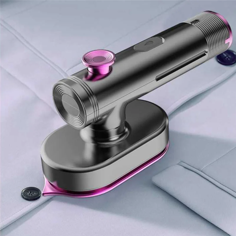 BAADE 의류용 휴대용 기선, 휴대용 스팀 다리미 기선, 다림질 및 김이 나는 2 in 1 직물 주름 여행용 다리미 EU 플러그 A