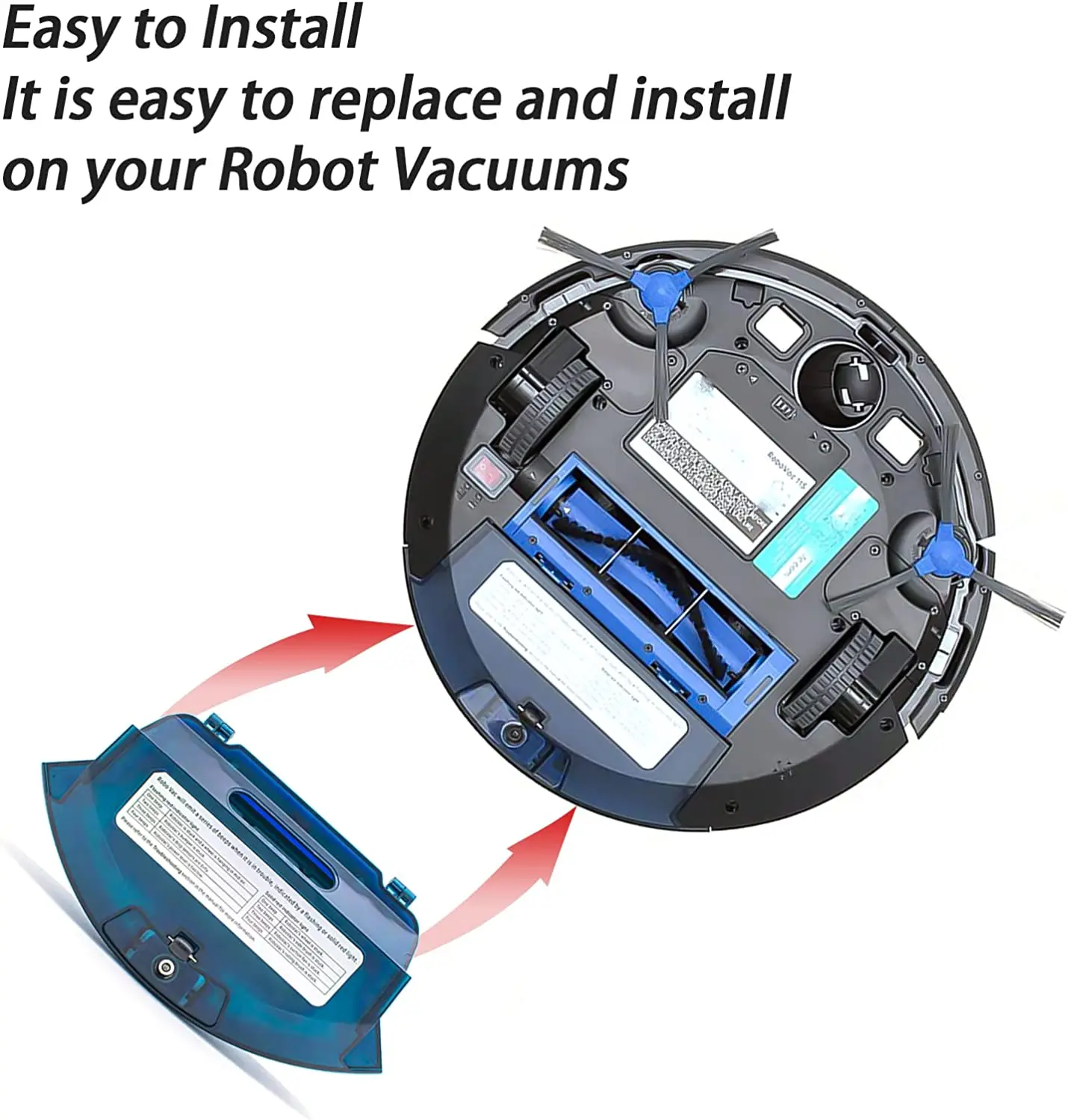 ロボット掃除機用ダストクリーナー,ロボット掃除機用アクセサリー,ウォッシャー11s,11s plus,12 15c,15t,25c,30c,35c