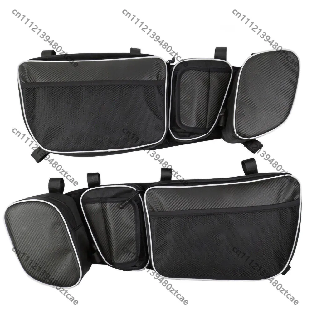 Waterproof Fabric Door Side Storage Bag Knee Protection Pad Fit 154 172 200 Off Road Vehicle Interior Organizer Accessories