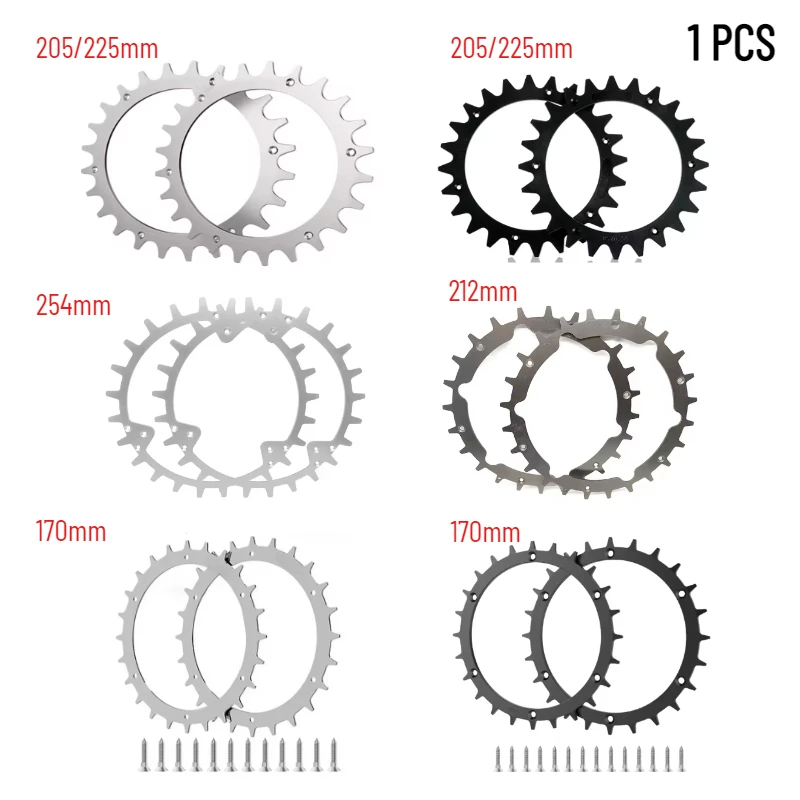 1 pièce de pointes de traction pour tondeuse robot 205/225/212/254/170mm, compatibles avec les tondeuses robotiques Worx Lan Droid Bosch Gardena Sileno