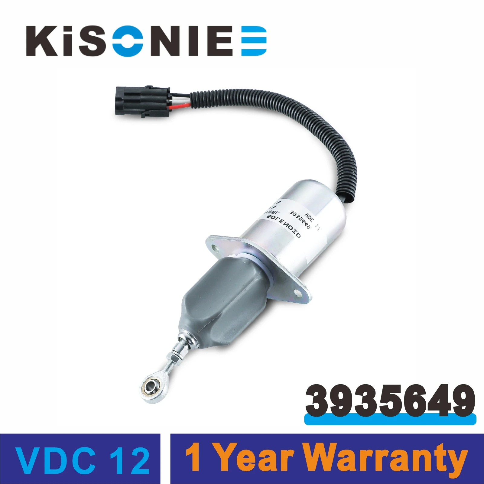 

3935649 SA-4765-12 Fuel Shut Off Solenoid for Cummins Engine C & B Series 5.9 8.3L for Motorhomes Ford Freightliner part 12VDC