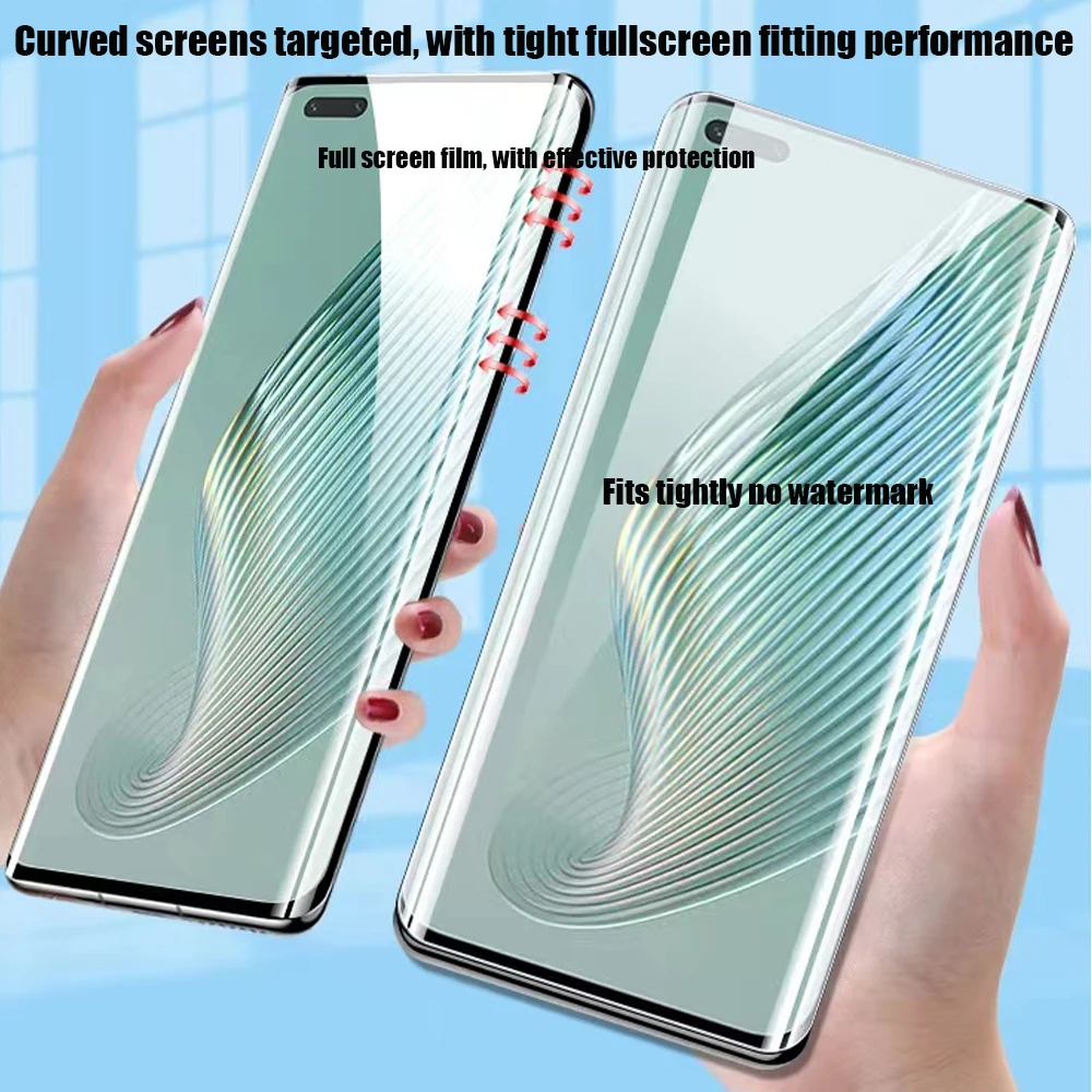 ZLNHIV protective film for Honor X40 X9A magic 5 4 3 pro plus Ultimate lite Hydrogel film screen protector Not Glass full cover