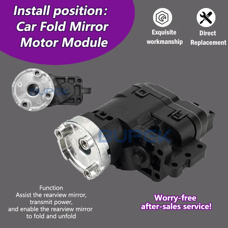 Car Wing Mirror Authentic Folding Motor Power Assembly For Nissan Altima MK6/Leaf MK2/Micra K14/Note MK3/Qashqai J11 MK2 Repair