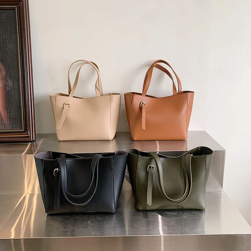 

Niche Design Tote Bag, Spacious Commuter Shoulder Purse, Women's Versatile Day to Night Crossbody, Minimalist Top Handle Bag