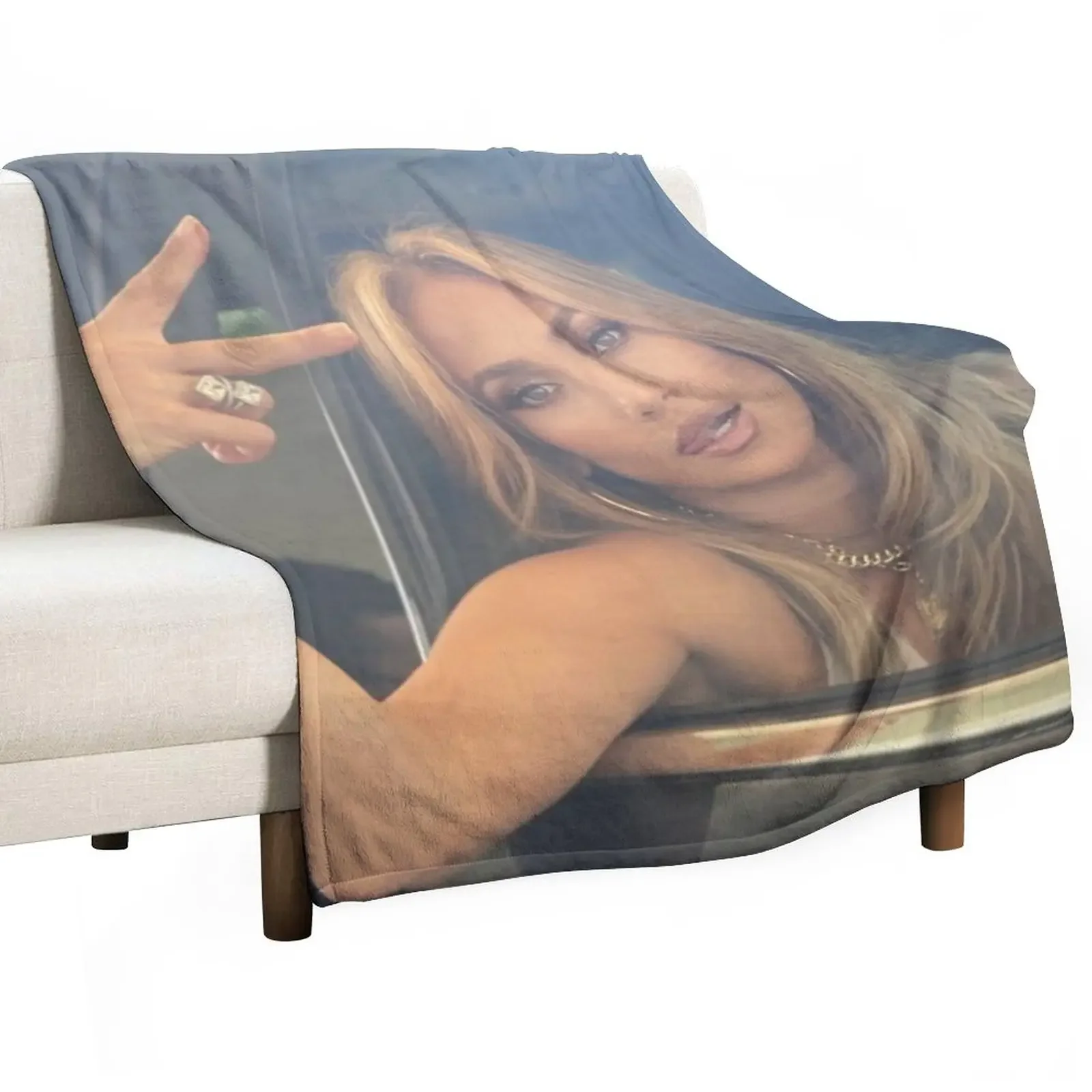 Jennifer Lopez Throw Blanket Plaid Designers Blankets