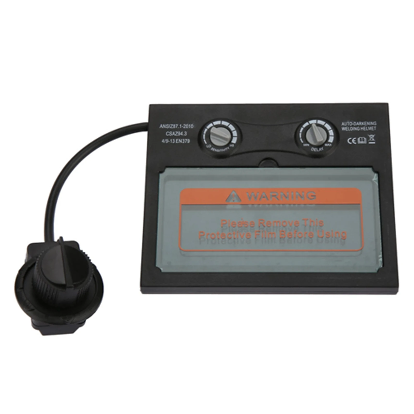 Lente de soldagem com escurecimento automático, lente de capacete de soldagem tx500c 110*90mm, painel solar, lente de capacete de soldagem, máscara de escurecimento automático