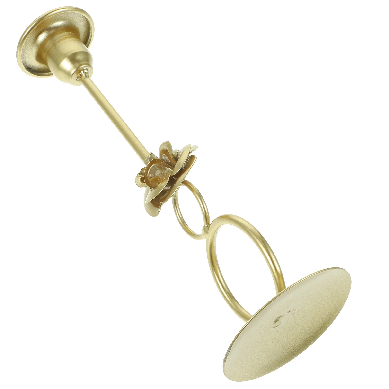 

Modern Iron Holder for Decoration Taper Candlestick Tabletop Desk Use Rustic Farmhouse Decorative Stand