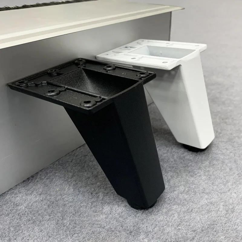 

Wholesale 8CM Adjustable furniture leg sofa feet Aluminum inclined cabinet feet for Furniture cupboard sofa