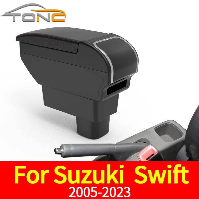 

For Suzuki Swift Armrest Box For Suzuki Swift Car Armrest Car Accessories Interior details storage Box Retrofit parts