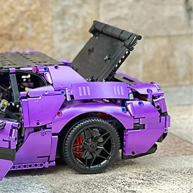 

Detailed MOC-152910 Striking Technologys Super Sports Car Model Building Blocks Bricks Puzzle Toys Unique Christmas Gifts Kids