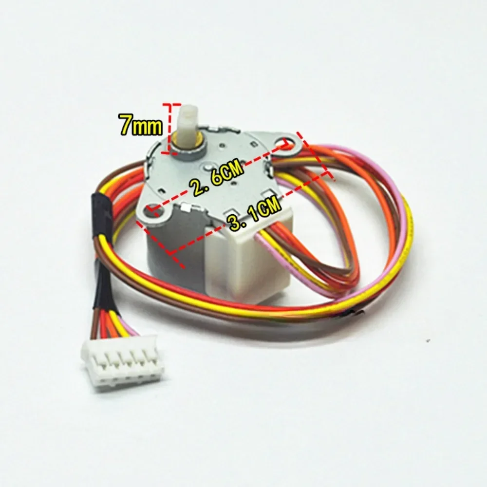 New Step Motor 20BYJ46 For Panasonic Air Conditioner Indoor Unit Guided Fan DC 12V Conditioning Parts Repair Accessories