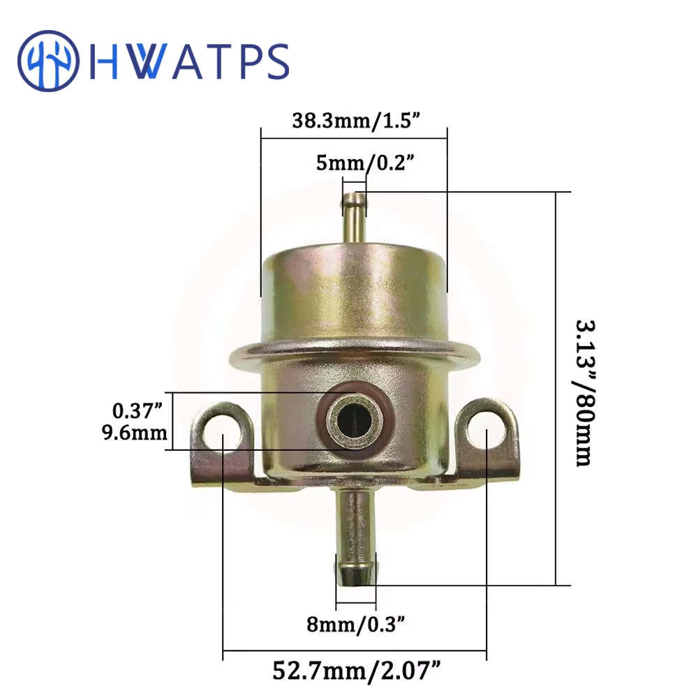 4.0 Bar Fuel Oil Pressure Regulator 0280160263 94411019804 944-110-198-04 For Porsche 944 S 2.5L 2.7L 3.0L 1987 1988 1989 New