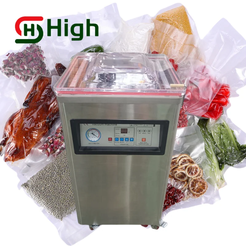 

Automatic Single Chamber Vacuum Sealer Vacuum Packaging Machine for Food Packing Vacuum Sealer